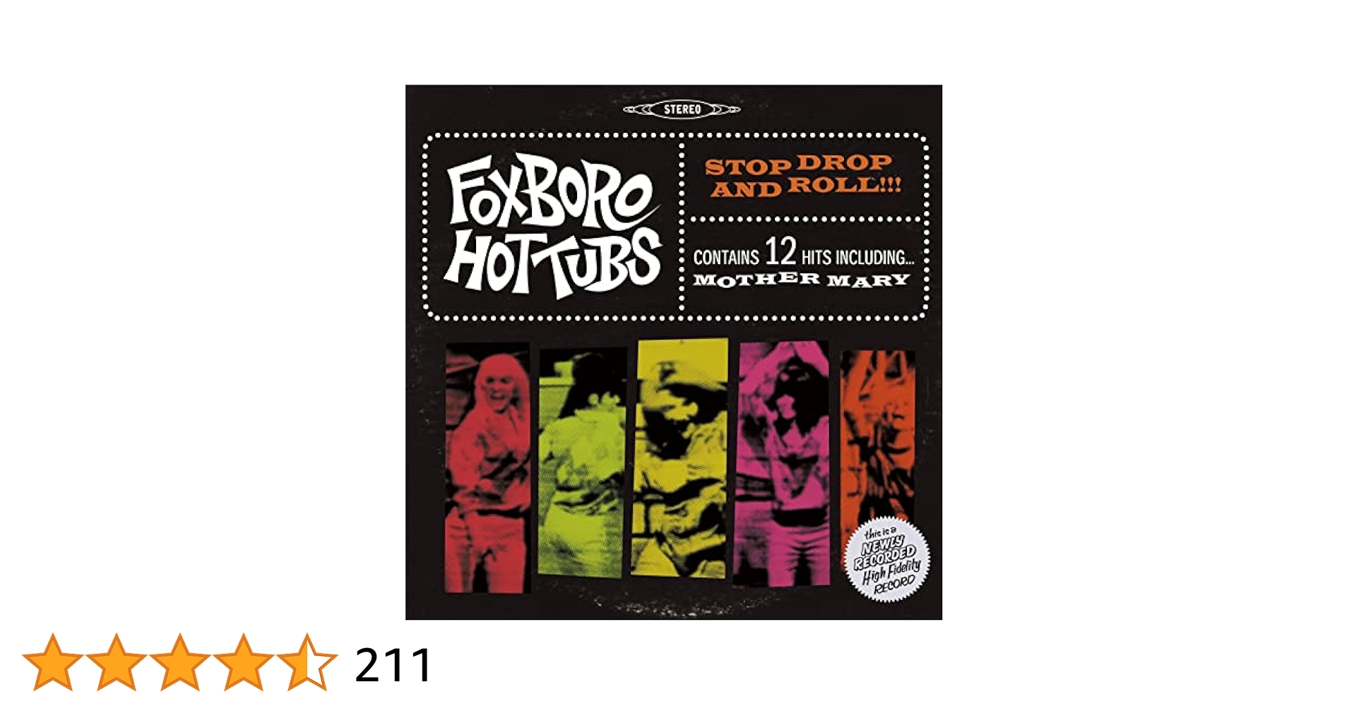 FOXBORO HOTTUBS／STOP DROP AND ROLL!! CD付 Foxboro Hottubs - Stop Drop And Roll!!! - Amazon.com Music